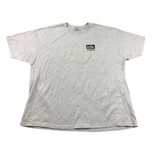 Vintage‎ Hanes T Shirt XXL Carriage Park Apartment Graphic Gray Heavy Weight USA
